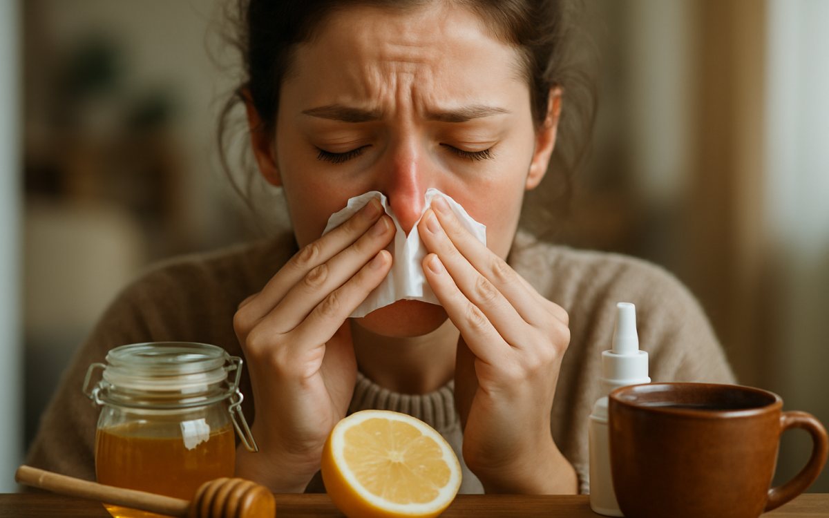 5 home remedies for blocked nose