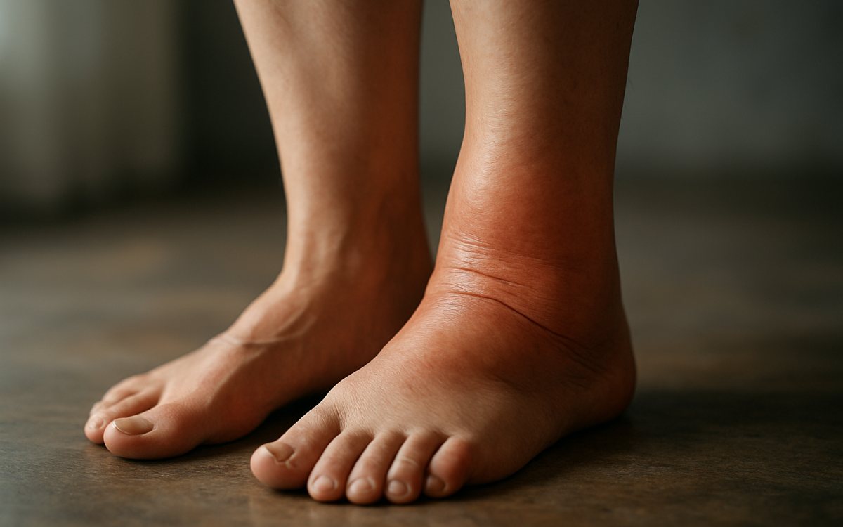 Common causes of swelling in the legs